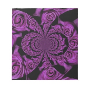 Bloc-note Passion violette : Royal Romance Roses