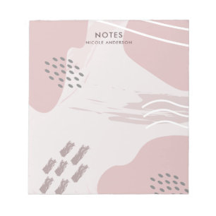 Bloc-note Pastel Abstrait