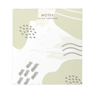 Bloc-note Pastel Abstrait