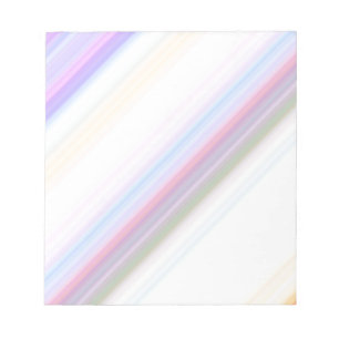 Bloc-note Pastel Stripes