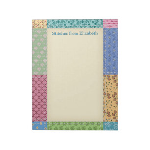 Bloc-note Patchwork Quilt personnalisé