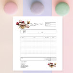 Bloc-note Pâtisserie Cupcake Boulangerie Bon de commande Fac<br><div class="desc">Pâtisserie Cupcake Boulangerie Bon de commande Facture</div>