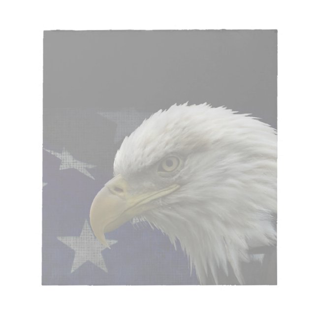 Bloc-note Patriotic Eagle & Flag (Devant)