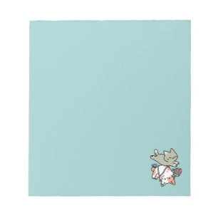 Bloc-note Pattes et Jeux – Illustration de Chat Adorable