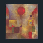 Bloc-note Paul Klee Ballons rouges Art coloré Abstrait<br><div class="desc">Le Ballons rouge a été peint par l'artiste Paul Klee en 1922,  montrant des formes géométriques colorées qui flottent sur la toile,  avec un ballon rouge et des formes cubistes de ville dans l'arrière - plan.</div>