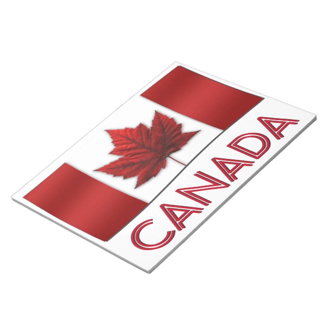 Bloc-note Pavillon du souvenir du Canada Cadeaux Canada (Incliné)