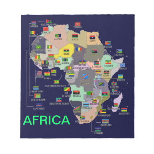 BLOC-NOTE PAYS DE L'AFRIQUE