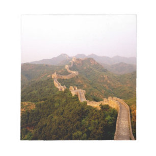 Bloc-note Paysage coloré à la grande muraille de Chine à