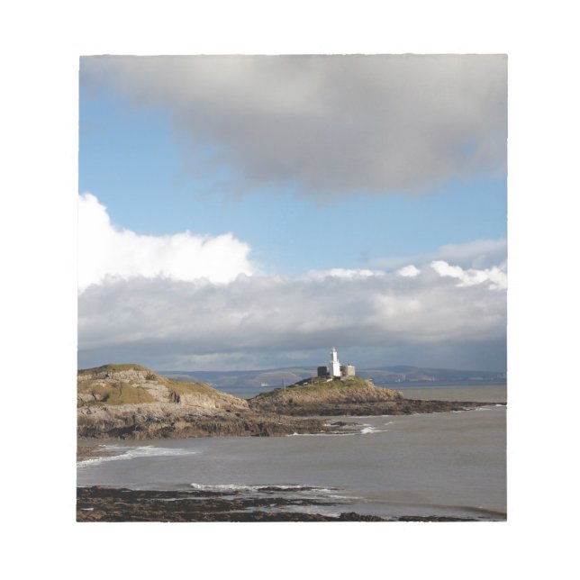 Bloc-note Paysage côtier et phare (Devant)