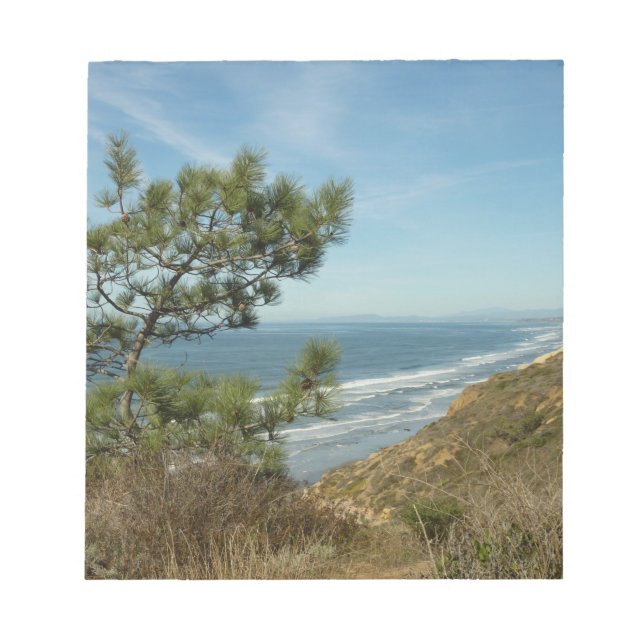 Bloc-note Paysage de Torrey Pine et de la côte californienne (Devant)