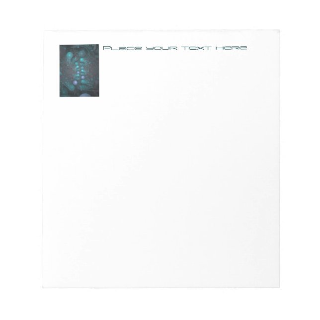 Bloc-note Peau Alien 001 (Devant)