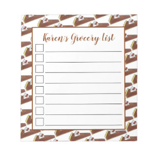 Bloc-note Pecan Pie Tarte Southern Food Dessert Sweet as Pie