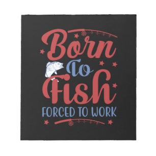 Bloc-note Pêche Art Né Au Poisson