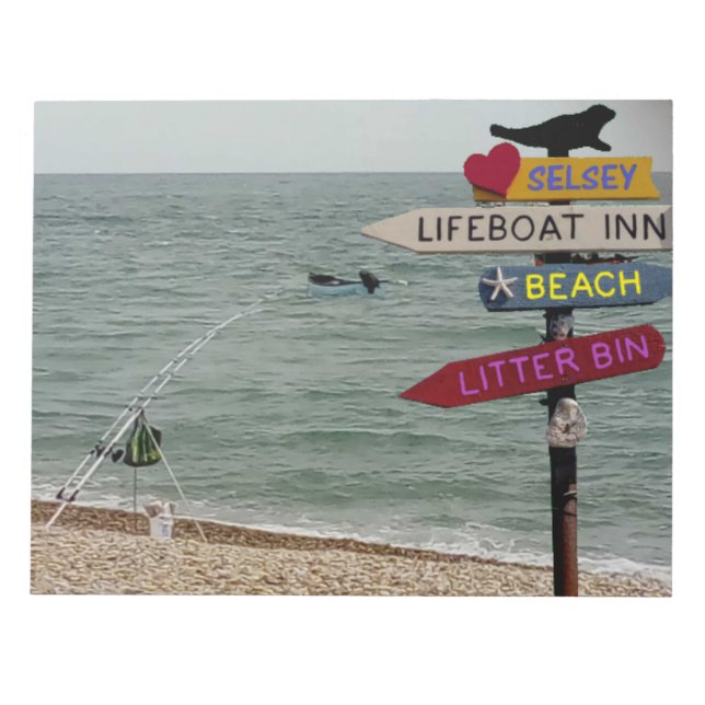 Bloc-note Pêche terminée (Devant)