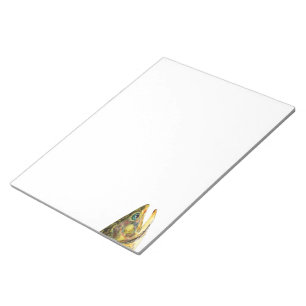 Bloc-note Pêcheur de truite de Brook