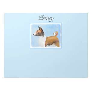 Bloc-note Peinture Basenji - Belle Art Original