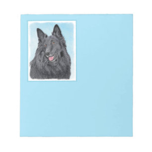 Bloc-note Peinture belge Sheepdog - Cute Original Chien Art