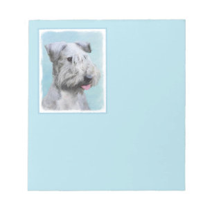 Bloc-note Peinture Cesky Terrier - Cute Original Chien Art