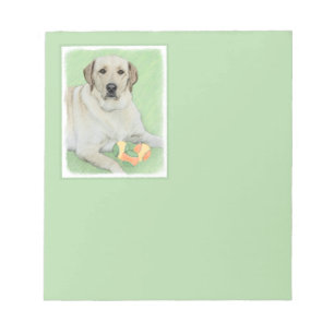 Bloc-note Peinture de balles de tennis et de retrieur du Lab