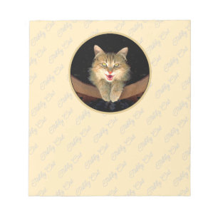 Bloc-note Peinture de chat Mad - Cute Original Cat Art
