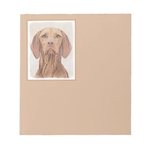 Bloc-note Peinture de Vizsla - Jolie illustration originale