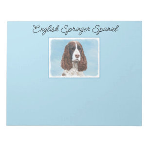 Bloc-note Peinture espagnole Springer anglaise Peinture orig