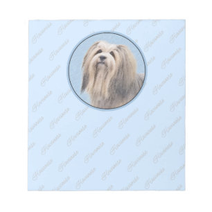 Bloc-note Peinture Havanaise (Argent) - Cute Original Chien