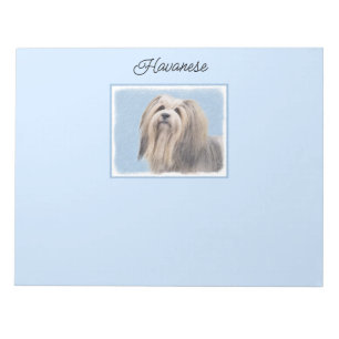 Bloc-note Peinture Havanaise (Argent) - Cute Original Chien