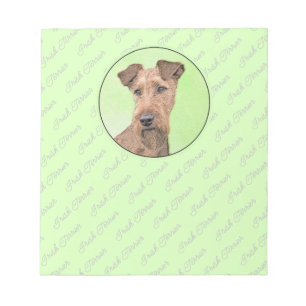 Bloc-note Peinture Irlandaise Terrier - Cute Original Chien