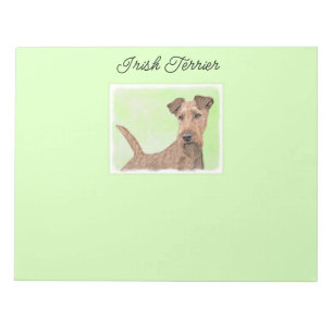Bloc-note Peinture Irlandaise Terrier - Cute Original Chien 