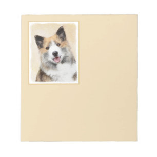 Bloc-note Peinture islandaise pour chien de mer - Art origin
