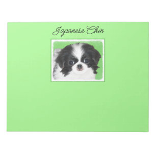 Bloc-note Peinture japonaise de chiot - Art original de chie