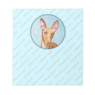Bloc-note Peinture Pharaon Hound - Cute Original Chien Art