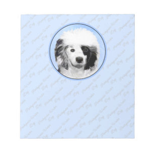 Bloc-note Peinture Portugaise de Chien d'Eau - Art original