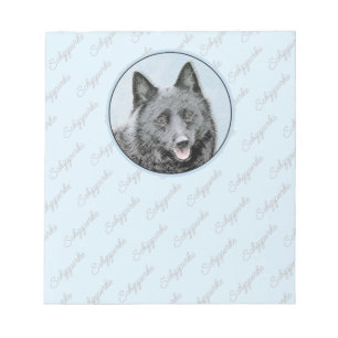 Bloc-note Peinture Schipperke - Cute Original Chien Art
