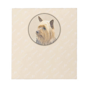 Bloc-note Peinture Silky Terrier - Cute Original Chien Art