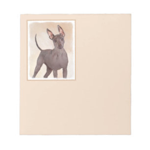 Bloc-note Peinture Xoloitzcuintli - Cute Original Chien Art
