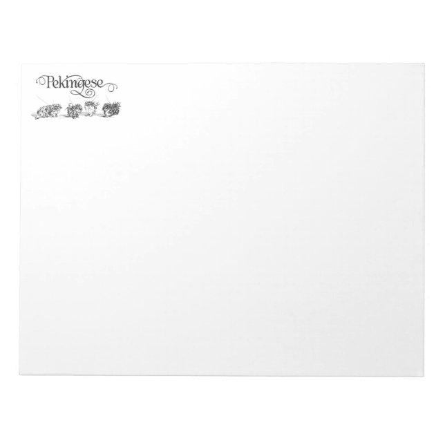 Bloc-note Pekingese (Devant)