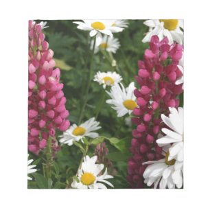 Bloc-note Pensée à vous fleurs florales