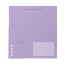 Pensées & Idées esthétique rétro de couleur violet