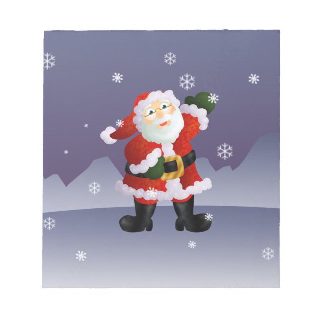 Bloc-note Père Noël (Devant)