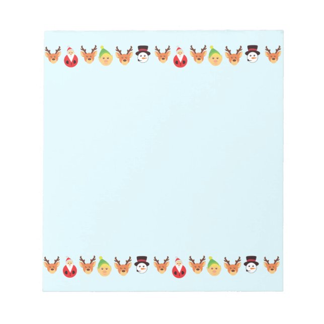 Bloc-note Père Noël et amis (Devant)