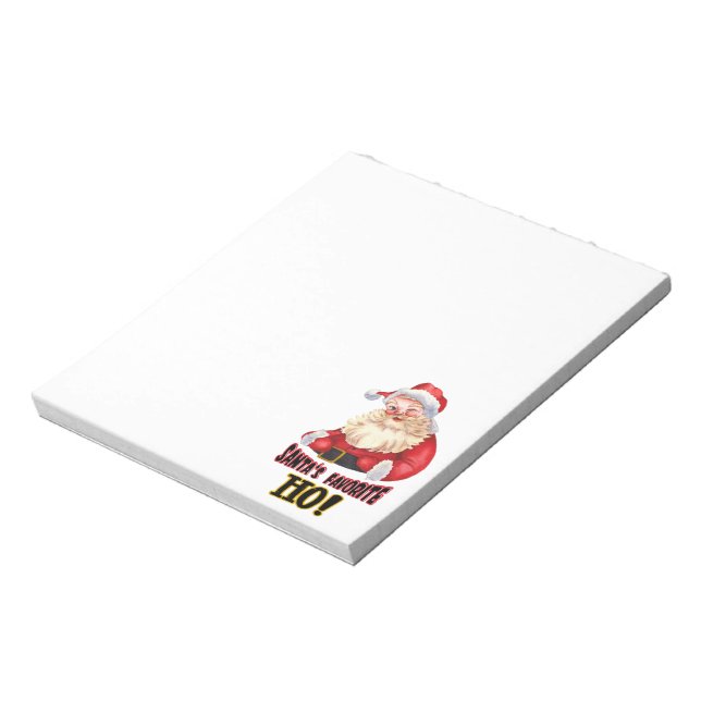 Bloc-note Père Noël - Ho favori (Tourné)