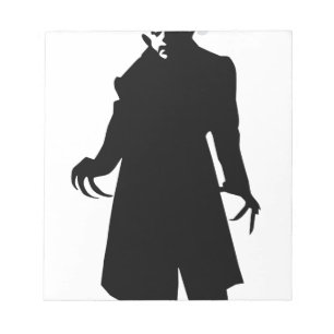 Bloc-note père Noël nosferatu