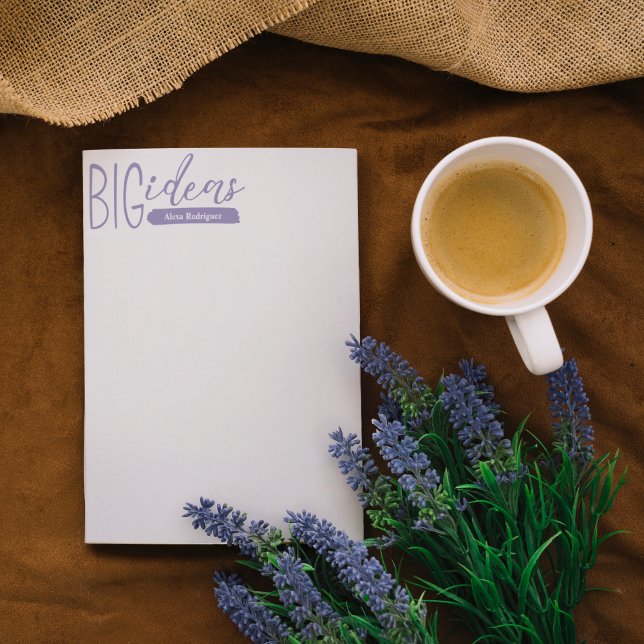 Bloc-note Périwinkle grandes idées (Créateur téléchargé)