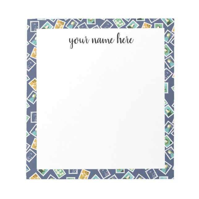 Bloc-note Personalized Postal Worker Notepad (Devant)