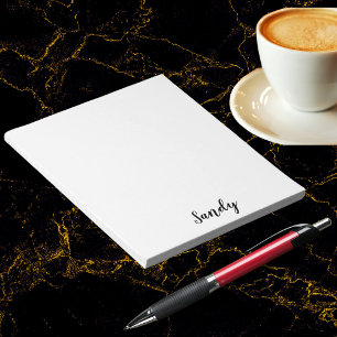 Bloc-note Personnalisé Nom Citation Photo Oeuvre Petit