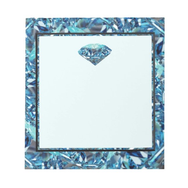 Bloc-note Personnaliser Diamond anniversaire cadeaux thémati (Devant)