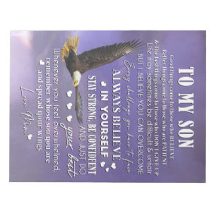 Bloc-note Personnalisez À Mon Fils Le Don De Love Maman