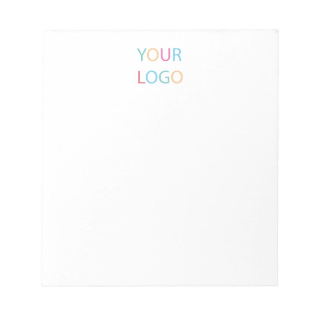 Bloc-note Personnalisez votre société de logo (Devant)